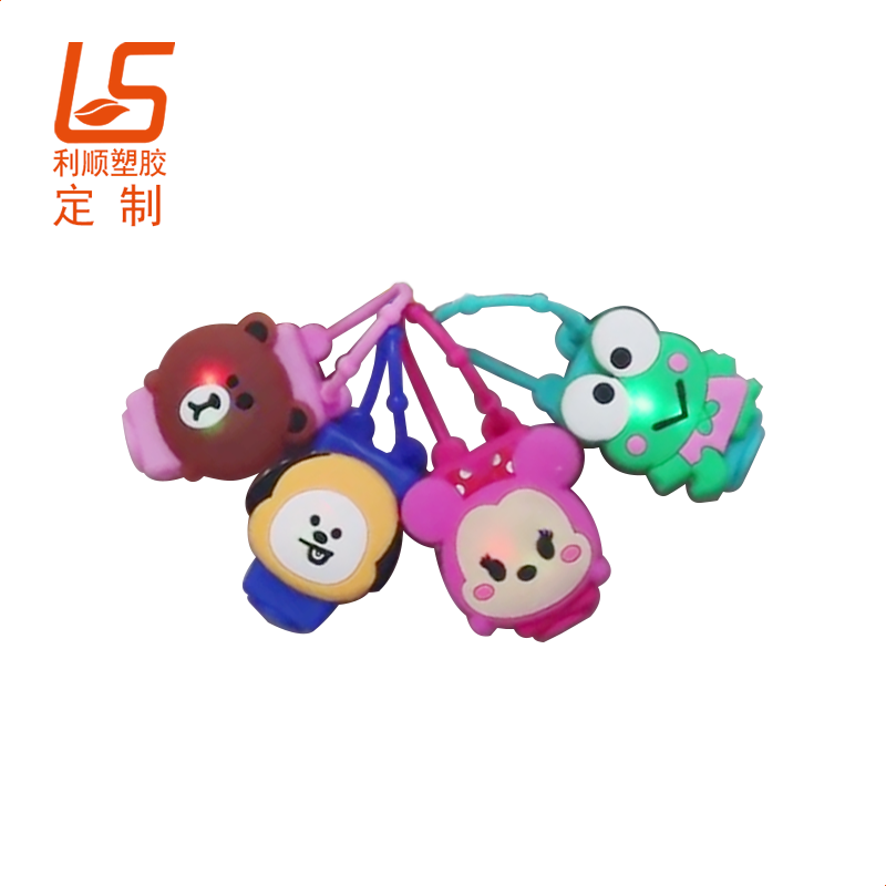 定制LED發光香水瓶套 香水瓶LED發光硅膠套